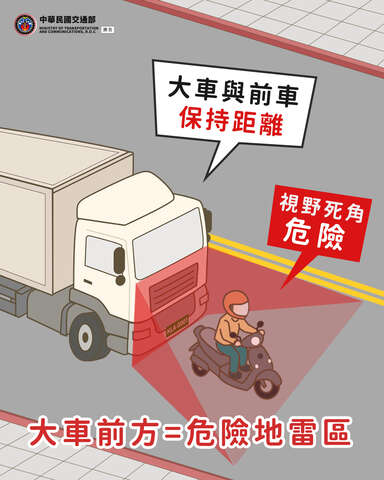 圖卡-大車前方=危險地雷區