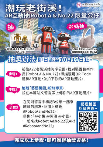 A22老街溪站裝置藝術《Robot A & No. 22》